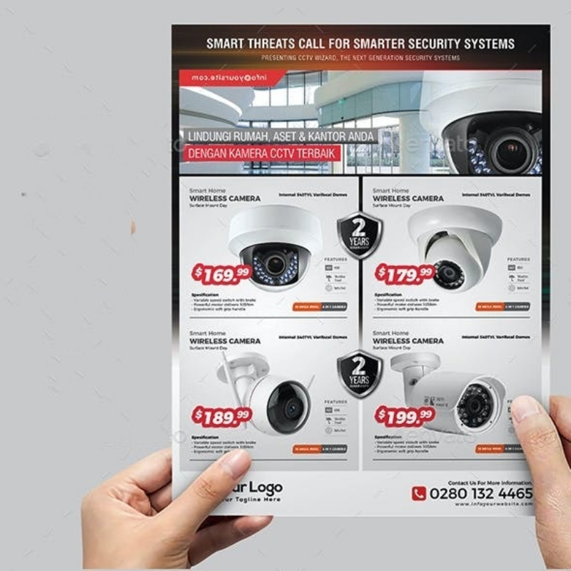 tờ rơi camera