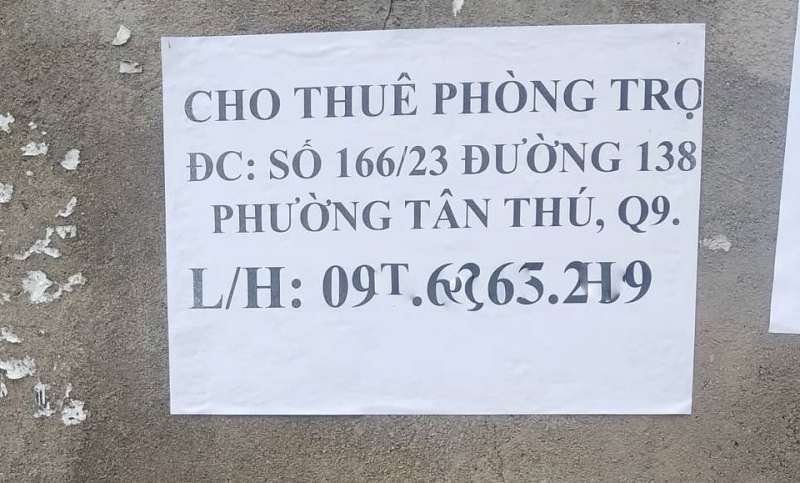 tờ rơi cho thuê nhà