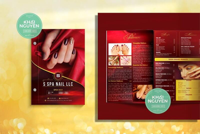 tờ rơi nail 
