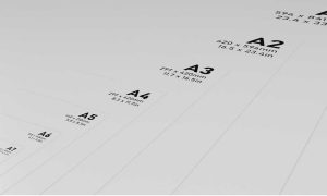 Kích thước các loại khổ giấy